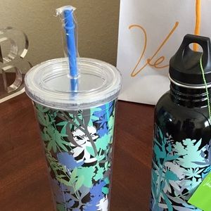 Vera Bradley Camofloral Water Cooler and Tumbler